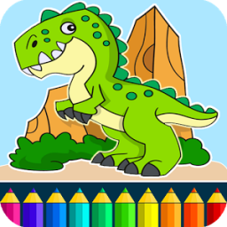 Dino Coloring Game App by Coloring Games