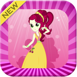 Cute Pony Girls Puzzle Hit App by JingjaiNa