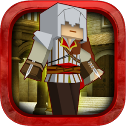 Assassin Mission Block Gun App by Free Game Studio Inc.