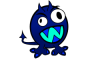 +caterpillar+alien+angry+blue+ clipart