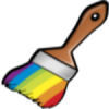 +rainbow+paintbrush+ clipart