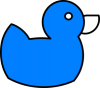 +blue+rubber+ducky+ clipart