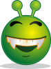 +green+smiley+face+emoticon+ clipart