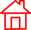 +red+line+drawing+home+house+ clipart