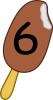+candy+sweet+number+6+ clipart