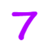 +purple+number+7+ clipart