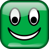 +happy+smiley+emoticon+emoji+green+ clipart