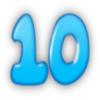 +number+blue+10+ clipart