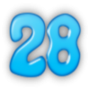 +number+blue+28+ clipart