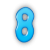 +number+blue+8+ clipart