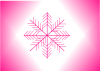 +snowflake+winter+pink+ clipart