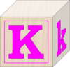 +block+alphabet+letter+k+ clipart