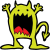 +monster+mouth+screem+ clipart