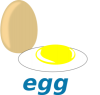 +egg+food+breakfast+ clipart