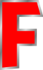 +red+letter+f+ clipart