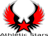 +red+star+wings+ clipart
