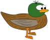 +animal+bird+duck+cartoon+ clipart