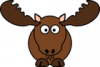 +animal+moose+cartoon+ clipart