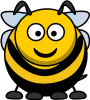 +bug+bee+cartoon+ clipart