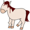 +farm+animal+horse+cartoon+drawing+ clipart