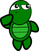 +animal+reptile+turtle+thinking+ clipart