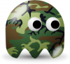 +character+arcade+pacman+game+camouflage+ clipart