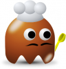 +character+arcade+pacman+game+chef+ clipart