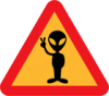 +outer+space+wierd+Warning+for+aliens+ clipart