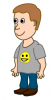 +nicu+cartoon+character+Boy+with+smiley+shirt+ clipart