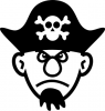 +people+young+pirate+serious+ clipart