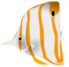 +animal+fish+Copperband+butterflyfish+clipart+ clipart