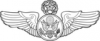 +armed+forces+military+Chief+Enlisted+Aircrew+badge+command+level+ clipart