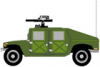 +armed+forces+military+humvee+green+ clipart