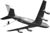 +airplane+military+kc135+ clipart