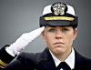 +military+rank+insignia+Female+officer+saluting+ clipart