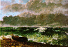 +art+painting+Courbet+the+Stormy+Sea+ clipart