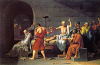+art+painting+David+Death+of+Socrates+ clipart