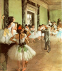 +art+painting+Degas+Dancing+Class+ clipart