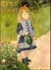 +art+painting+Renoir+A+Girl+With+a+Watering+Can+ clipart