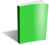 +clipart+book+blank+green+ clipart