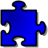 +clipart+puzzle+jigsaw+blue+09+ clipart