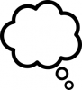 +clipart+thought+cloud+bold+ clipart