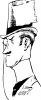 +clipart+top+hat+with+blank+label+ clipart