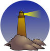 +building+structure+lighthouse+scene+ clipart