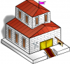 +building+structure+town+hall+ clipart