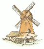 +building+structure+windmill+ clipart