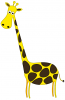 +animal+giraffe+simple+ clipart