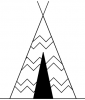 +building+home+dwelling+Teepee+ clipart