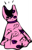 +clothes+clothing+apparel+dress+pink+ clipart