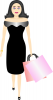 +clothes+clothing+apparel+glamour+girl+shopping+ clipart